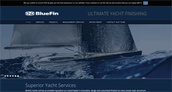 Desktop Screenshot of bluefinyacht.com